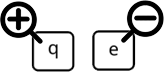 Rotate placed tile keyboard keys image
